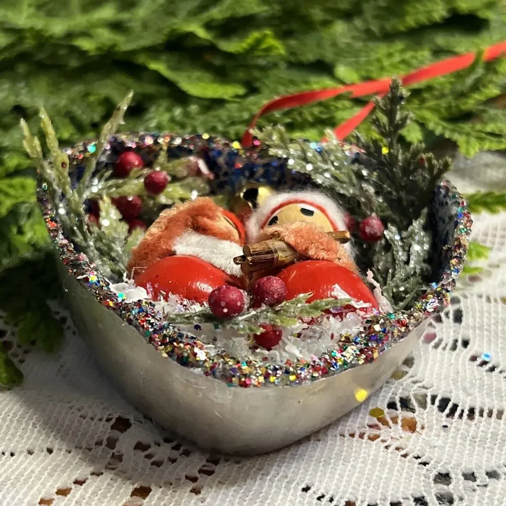 Handmade ornament was